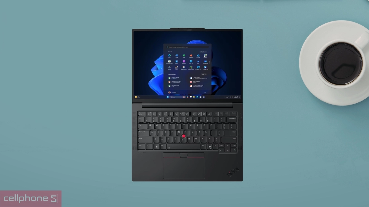 Thiết kế laptop Lenovo ThinkPad E14 Gen 7 21T90029VN
