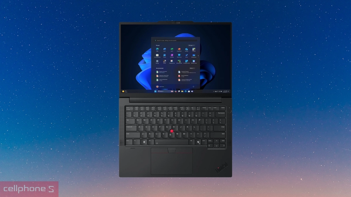 Pin, cổng kết nối của laptop Lenovo ThinkPad E14 Gen 7 21SX002YVN