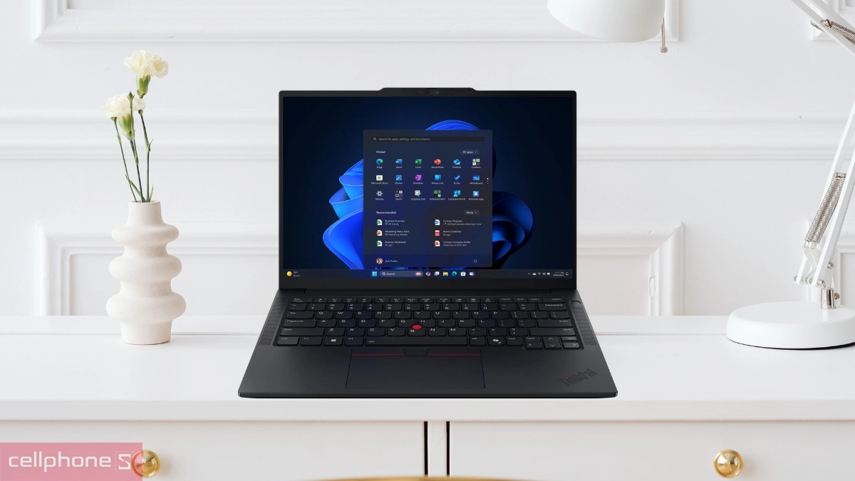 Màn hình, chất lượng hiển thị của laptop Lenovo ThinkPad E14 Gen 7 21SX002YVN