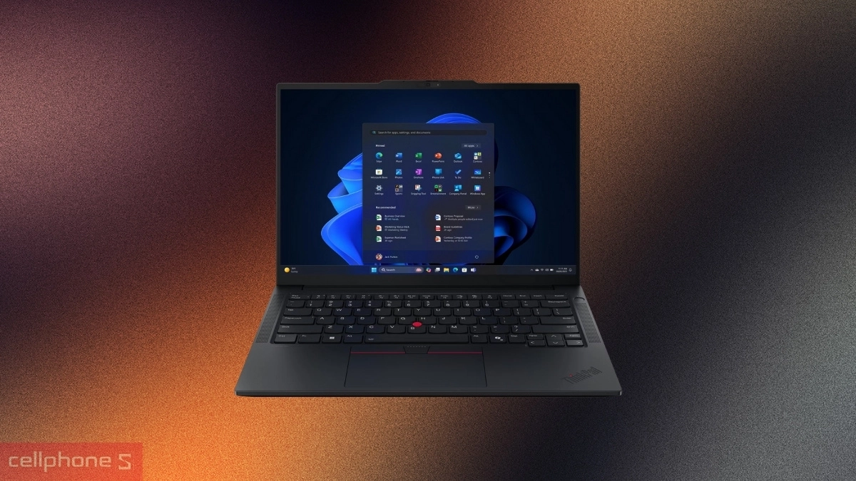 Thiết kế laptop Lenovo Thinkpad E14 Gen 7 21SX0031VN