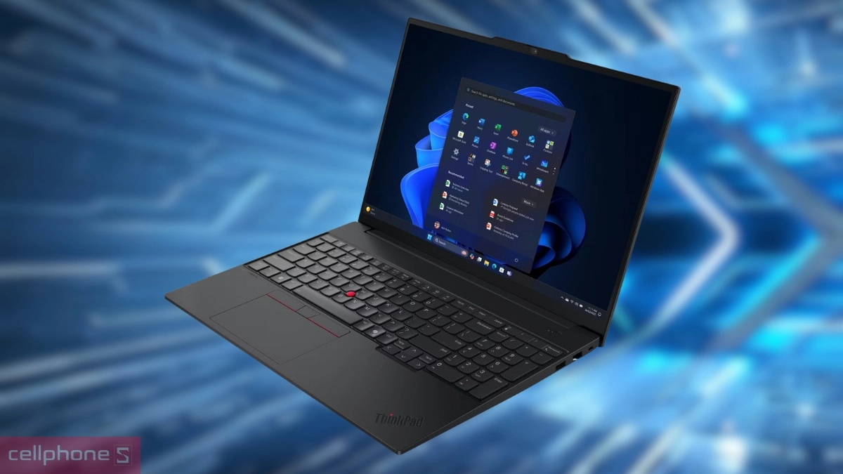 Cấu hình RAM trên Lenovo ThinkPad E16 Gen 3 21SR002GVA