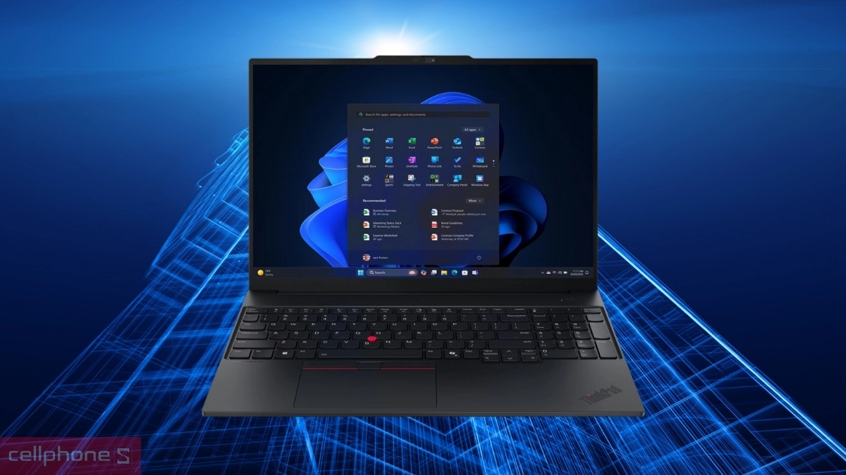 Thiết kế laptop Lenovo Thinkpad E16 Gen 3 21SR002KVA