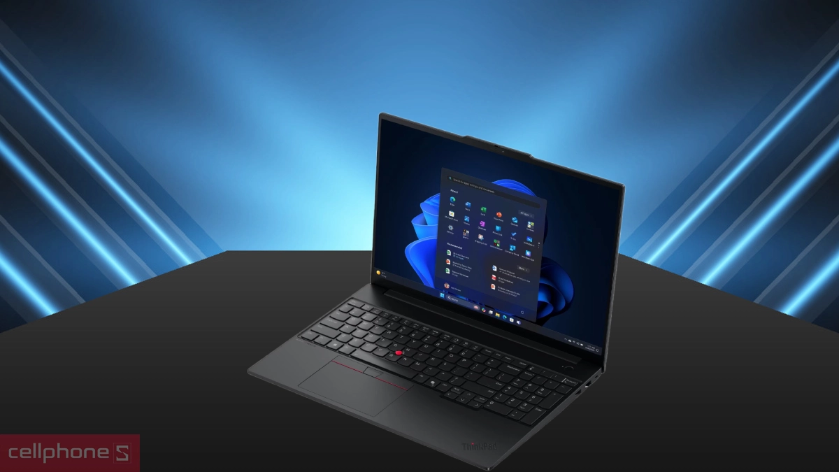 Bộ nhớ RAM, ổ cứng của laptop Lenovo ThinkPad E16 Gen 3 21SR002NVN