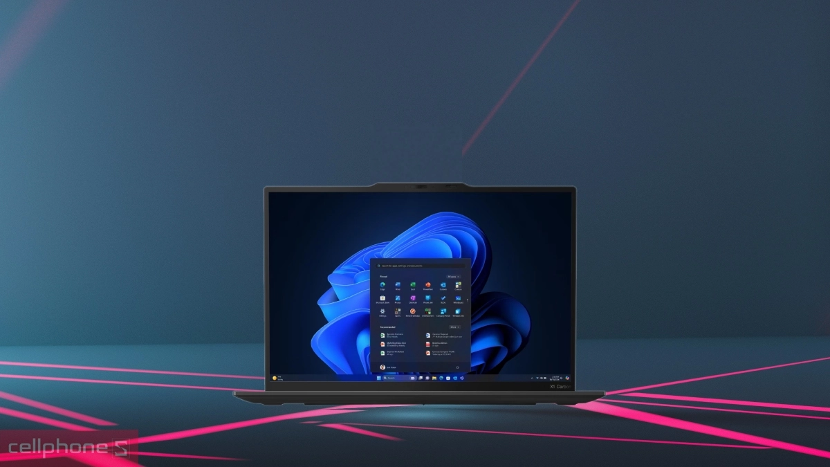 Hiệu suất AI vượt trội của laptop Lenovo ThinkPad X1 Carbon Gen 13 Aura Edition 21NS008FVN