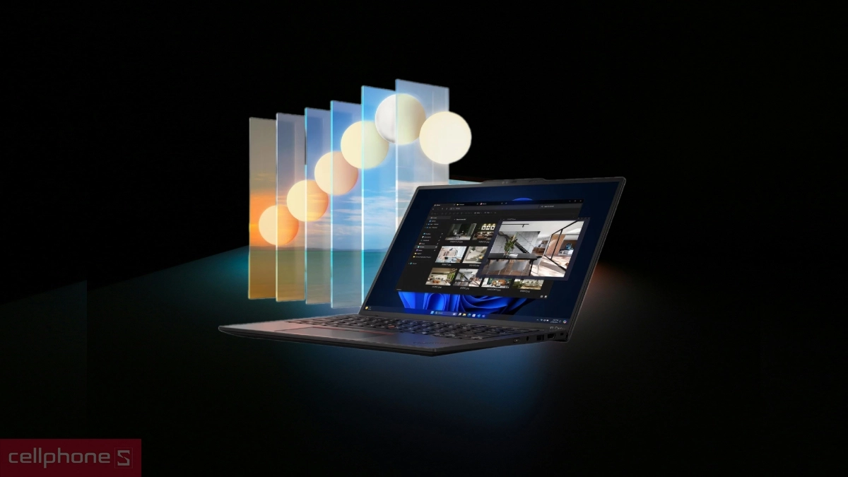 Màn hình hiển thị, tần số quét của laptop Lenovo ThinkPad X1 Carbon Gen 13 Aura Edition 21NS008FVN