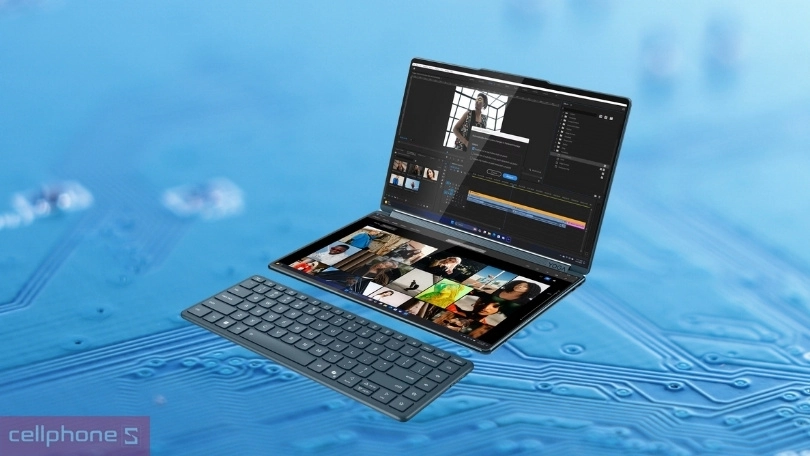 AI trên laptop Lenovo Yoga Book 9 14IAH10 83KJ001QVN