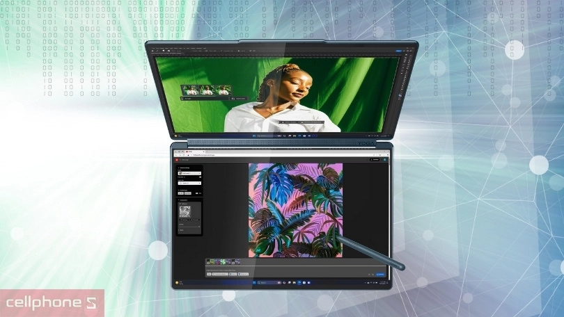 CPU - Card đồ hoạ của laptop Lenovo Yoga Book 9 14IAH10 83KJ001QVN
