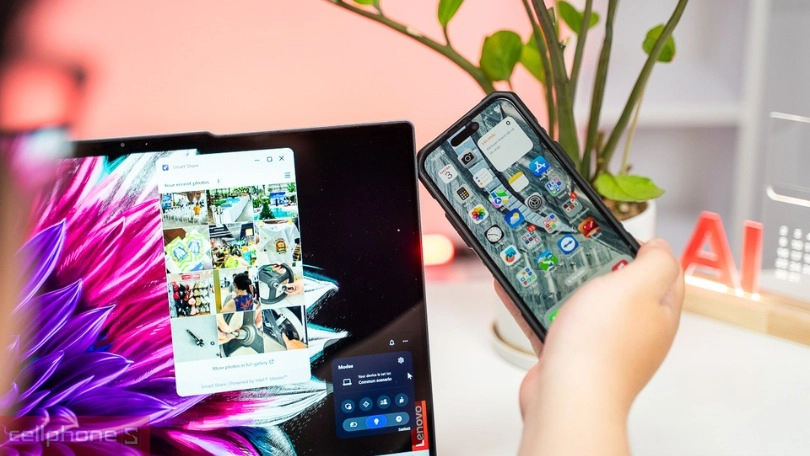 Thông số RAM và ổ cứng của laptop Lenovo Yoga Slim 7 15ill9 83HM00GVN