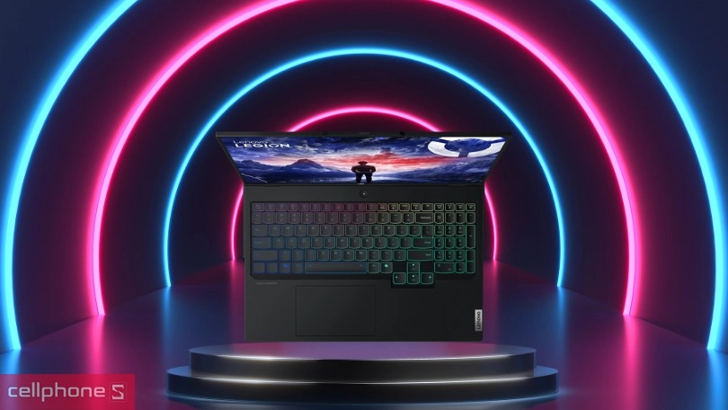 Thiết kế laptop Lenovo Gaming Legion Pro 7 16IRX9H 83DE001MVN