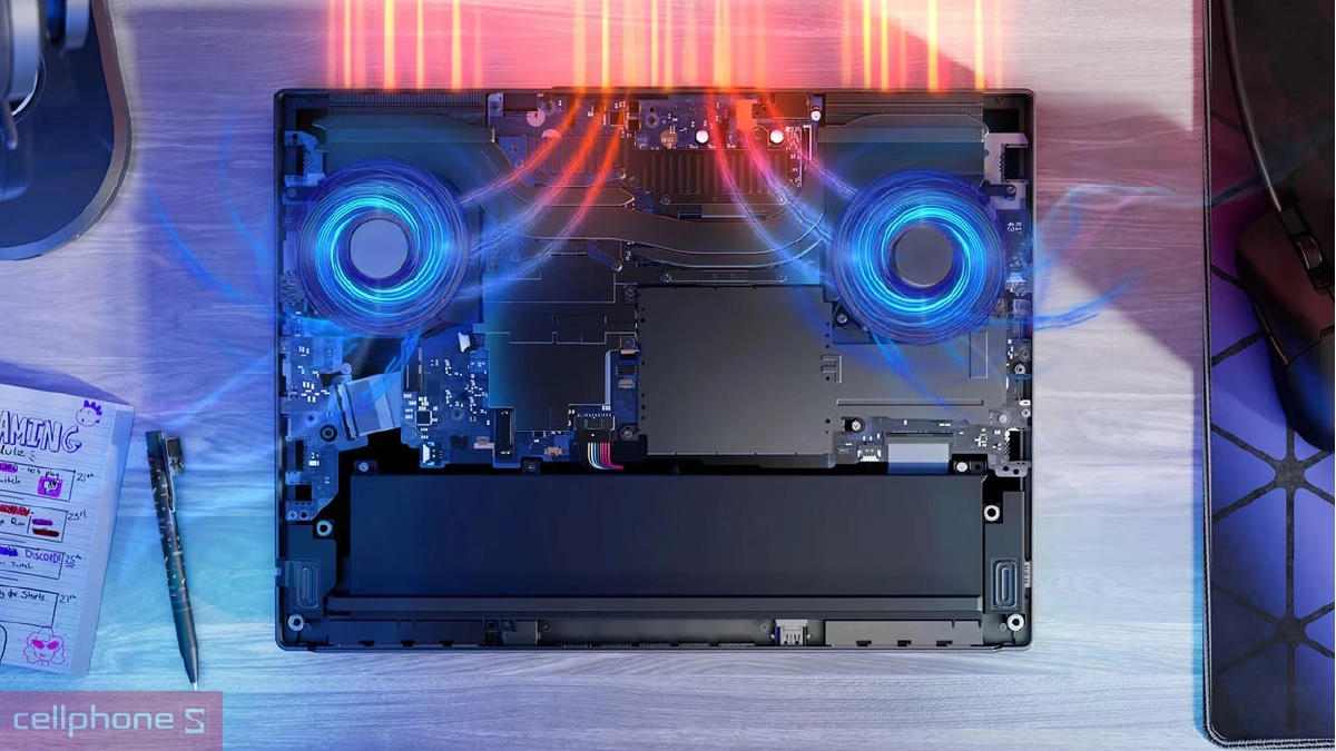 Khả năng tính toán, xử lý đồ họa mạnh mẽ của laptop Lenovo Legion 5 15IRX10 83LY00HQVN