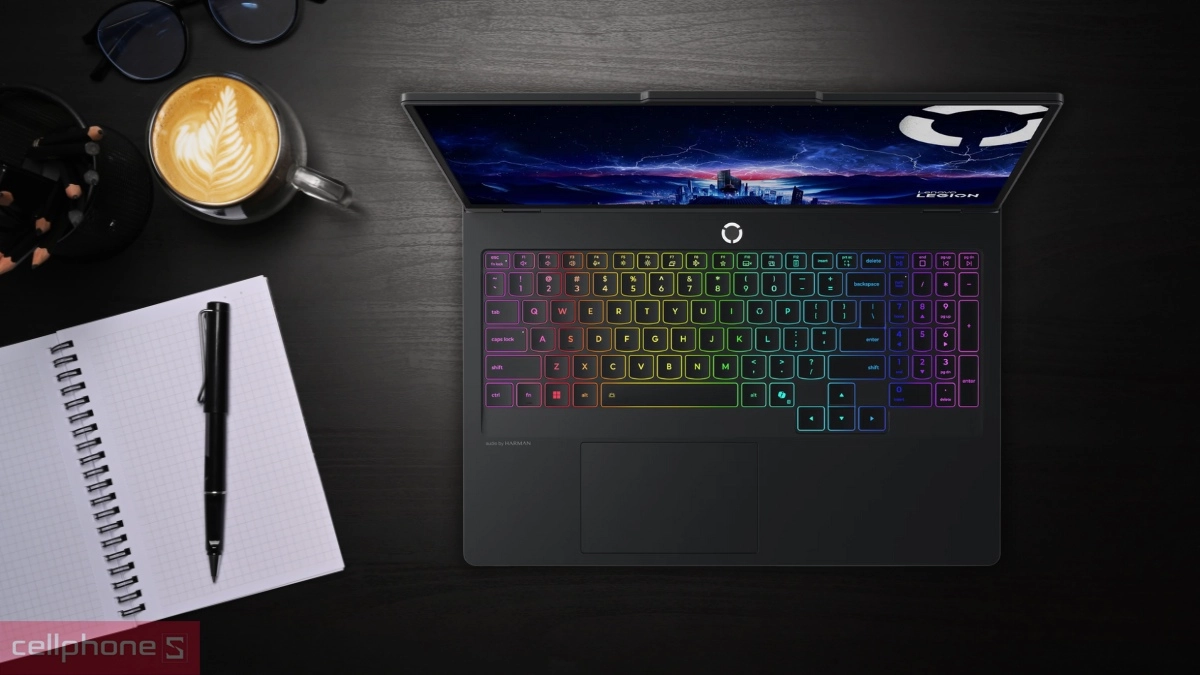 Thiết kế, kiểu dáng của laptop Lenovo Legion Pro 5 16IAX10 83F3002GVN