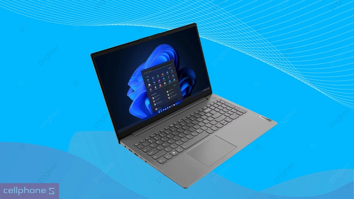 Thiết kế, màu sắc của laptop Lenovo V15 G4 IRU 83CC0041VN