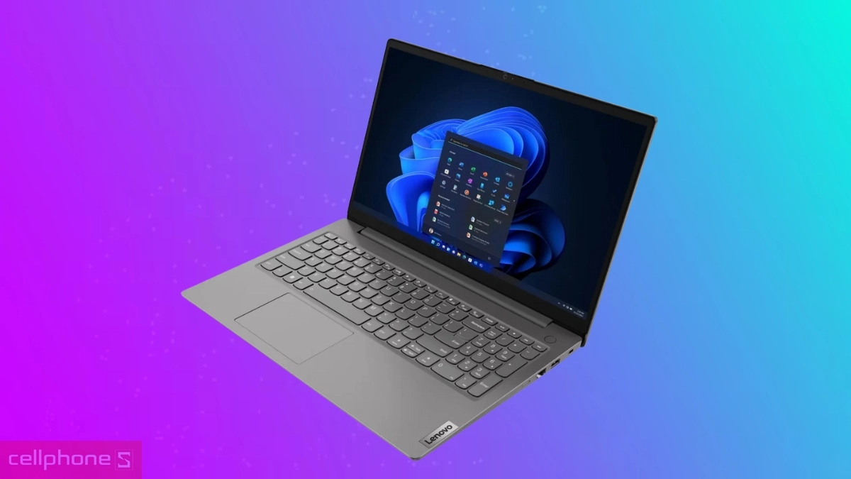 Hiệu năng xử lý, tính toán vượt trội của lThiết kế, màu sắc của laptop Lenovo V15 G4 IRU 83CC0041VN