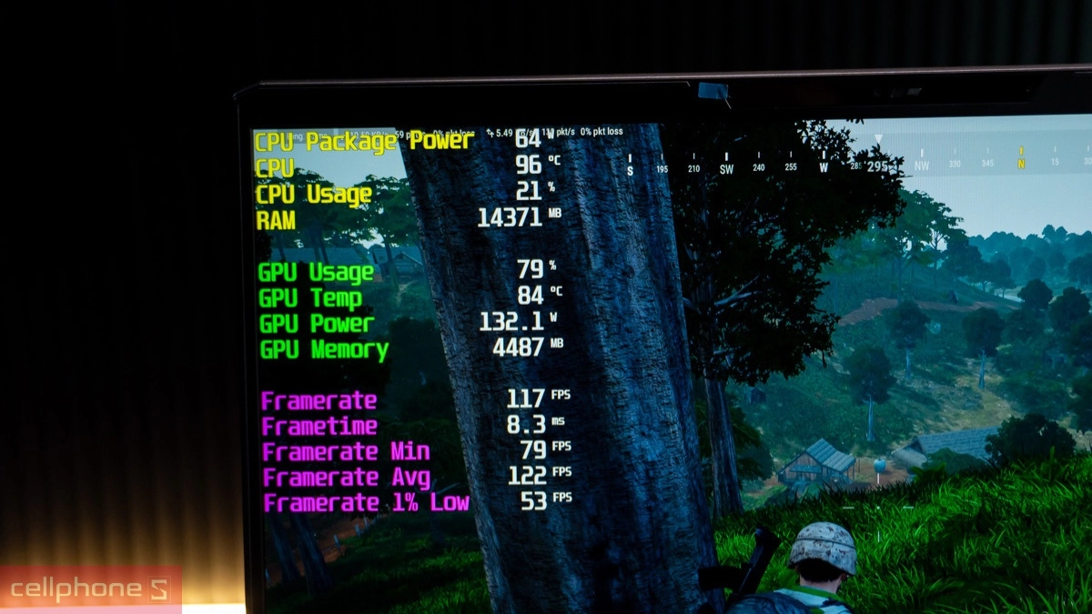 Màn hình, chất lượng hiển thị của laptop MSI Vector A16 HX A8WHG-010VN