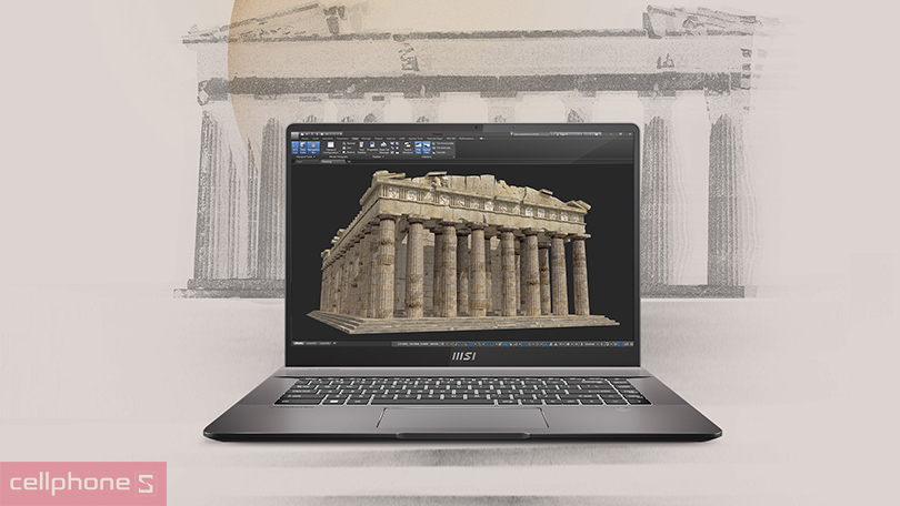 Laptop MSI Creator Z16 A12UET-025VN - Tuyệt tác cho mọi sáng tạo