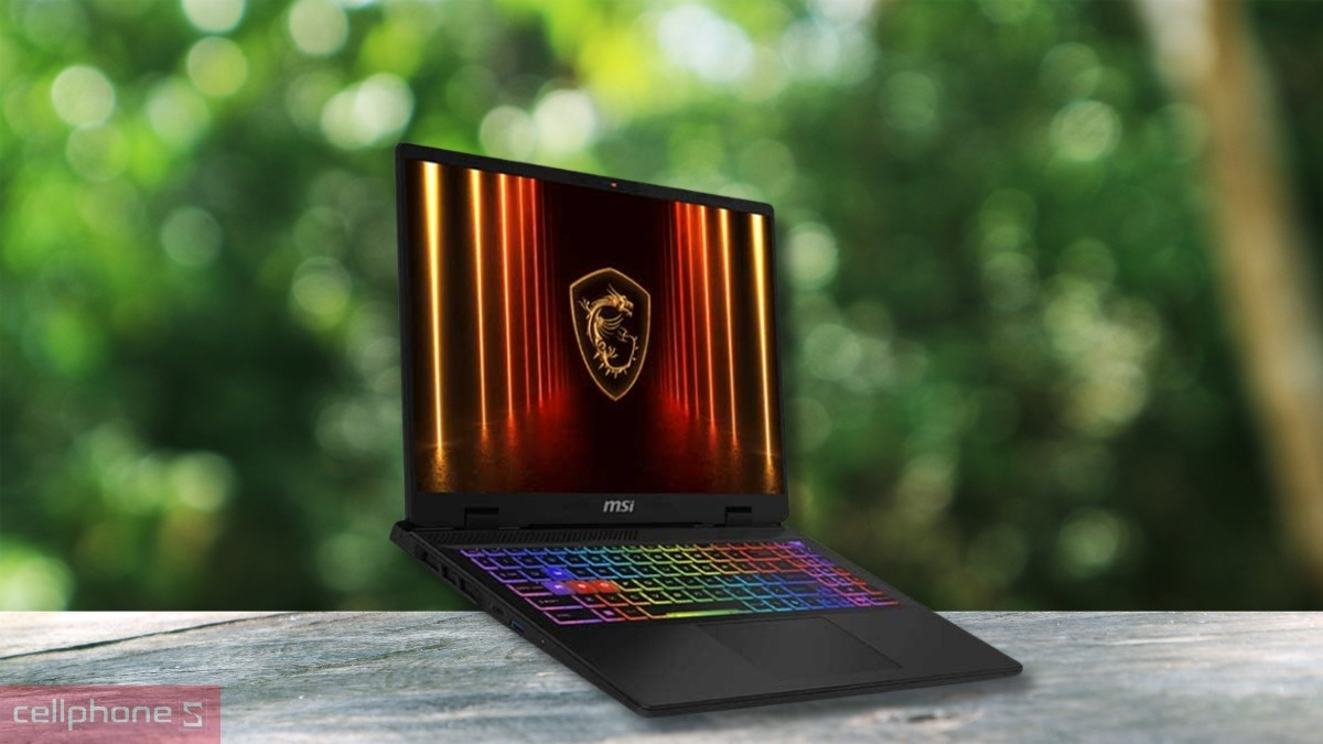 Cấu hình laptop MSI Crosshair 16 HX D2XWGKG-071VN