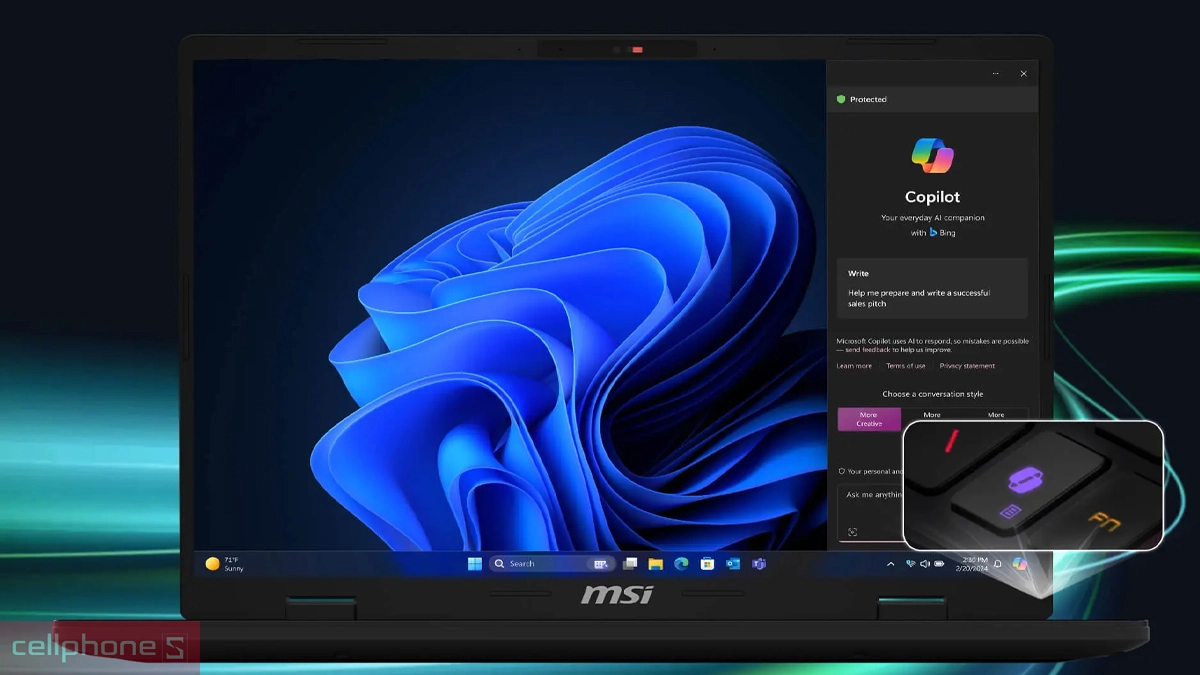 Pin laptop MSI Crosshair 16 HX D2XWFKG-078VN