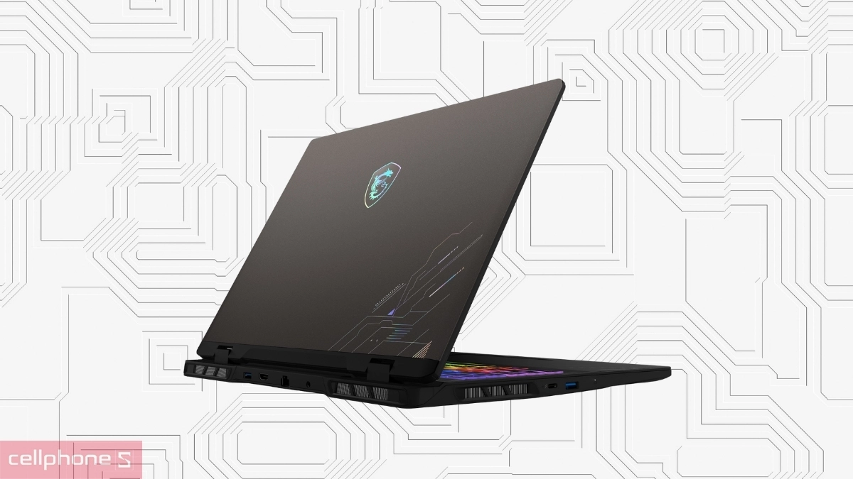 Thiết kế laptop MSI Crosshair 16 HX D2XWFKG-078VN