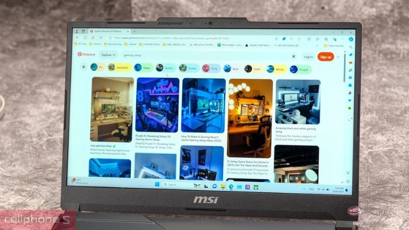 Màn hình laptop MSI Cyborg 15 A1VEK-053VN