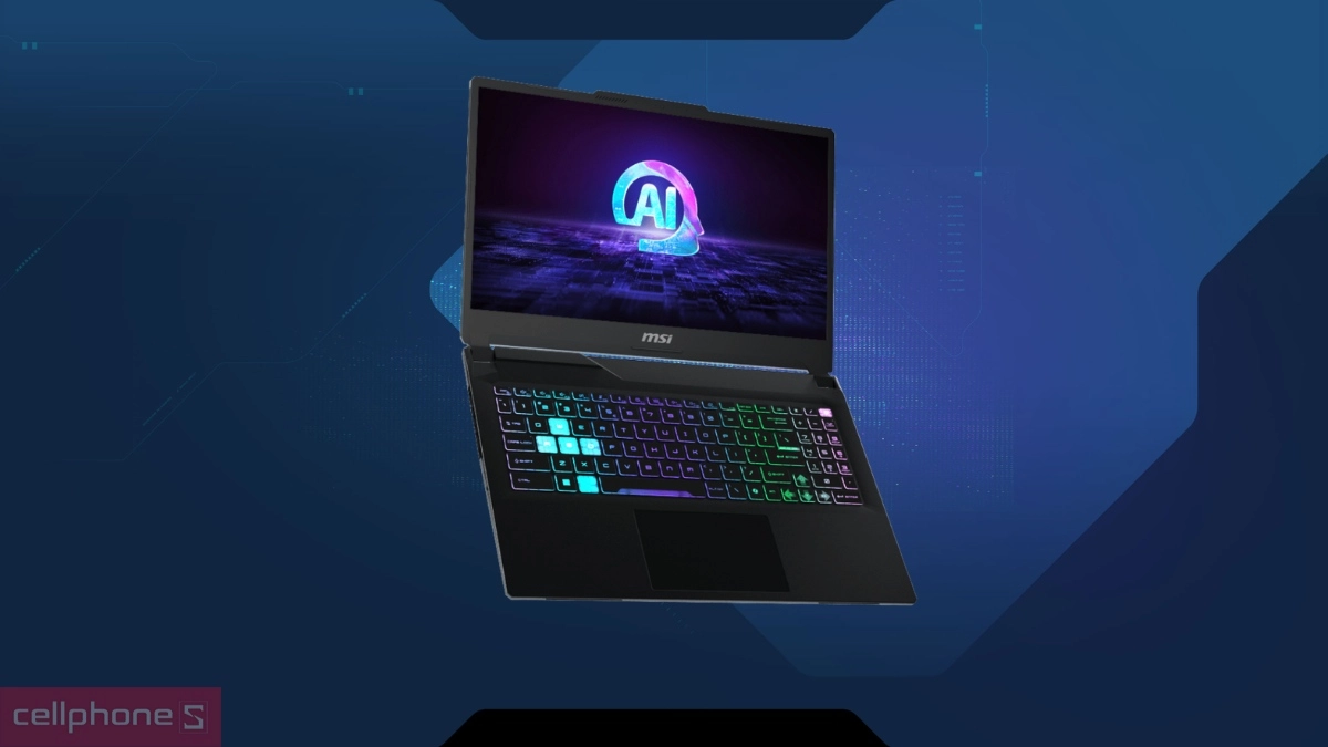 Khả năng tính toán, xử lý đồ họa của laptop MSI Cyborg 15 AI A1VEK 245VN