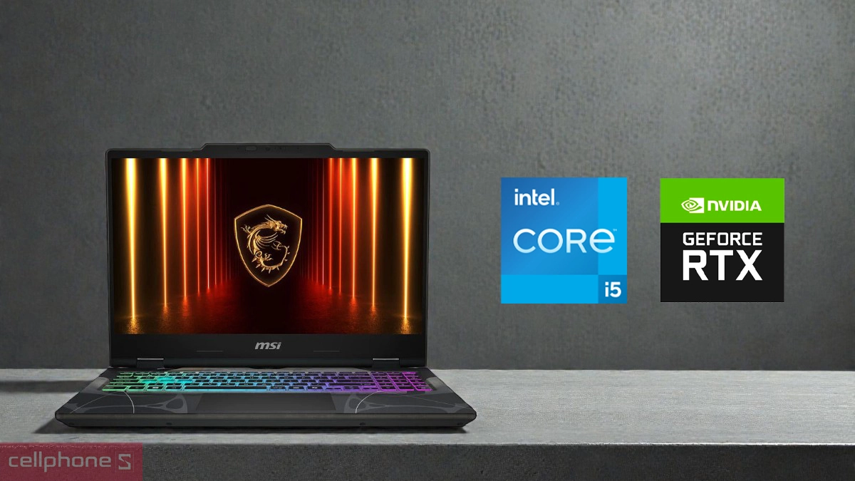 Hiệu năng tính toán, xử lý đồ họa, tản nhiệt của laptop MSI Cyborg 15 B13WEKG-676VN