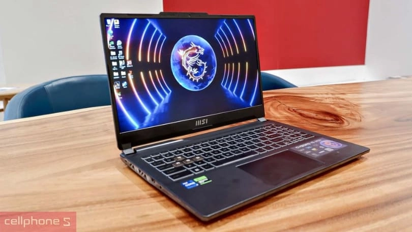 Laptop MSI Cyborg mạnh mẽ MSI Cyborg mạnh mẽ
