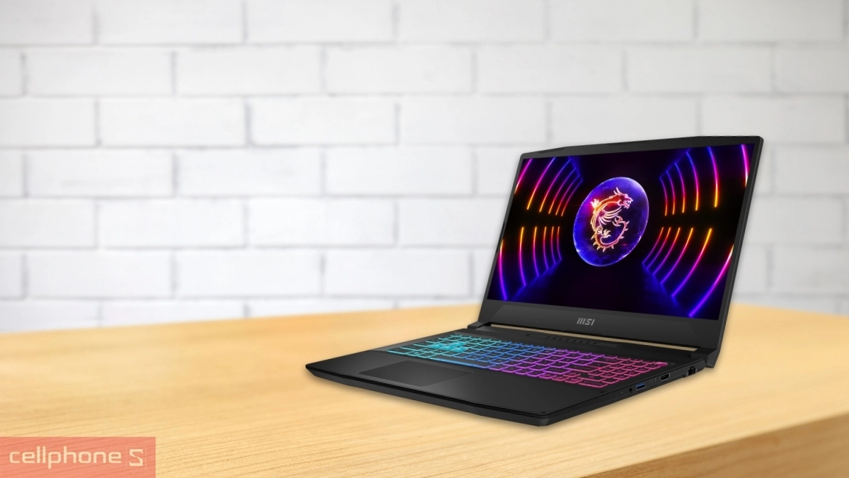 CPU - Card đồ hoạ - Tản nhiệt của laptop MSI Katana 15 B13UDXK-2213VN