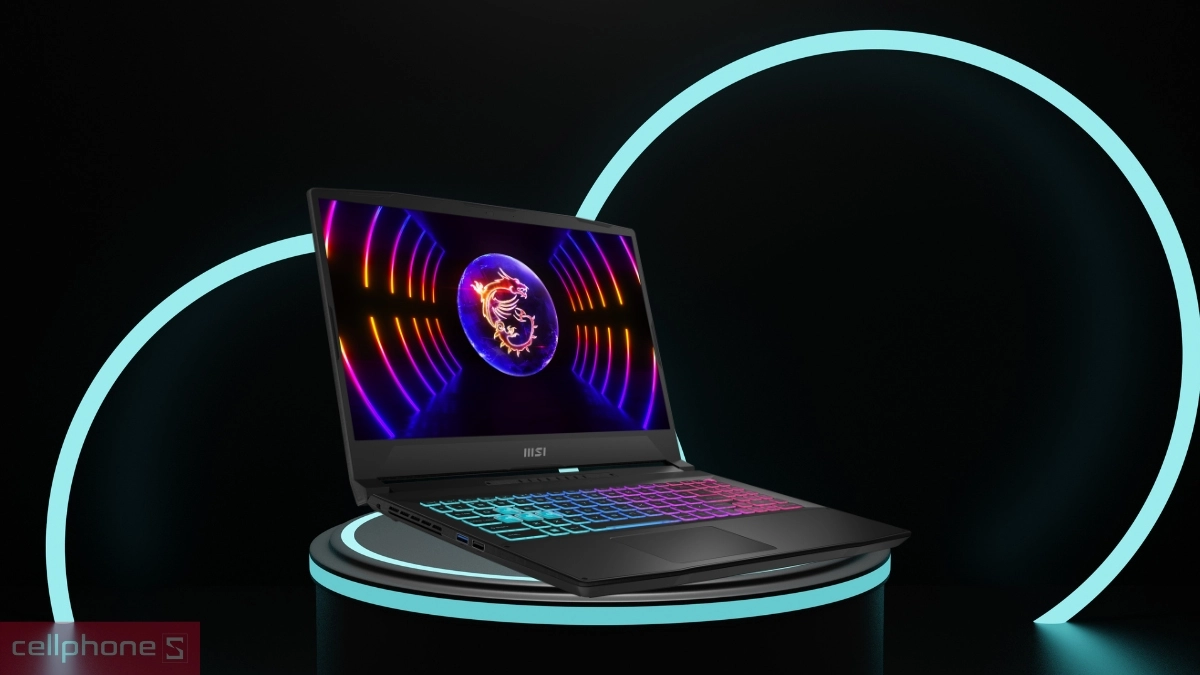 RAM, ổ cứng của laptop MSI Katana 15 B13UDXK 2411VN