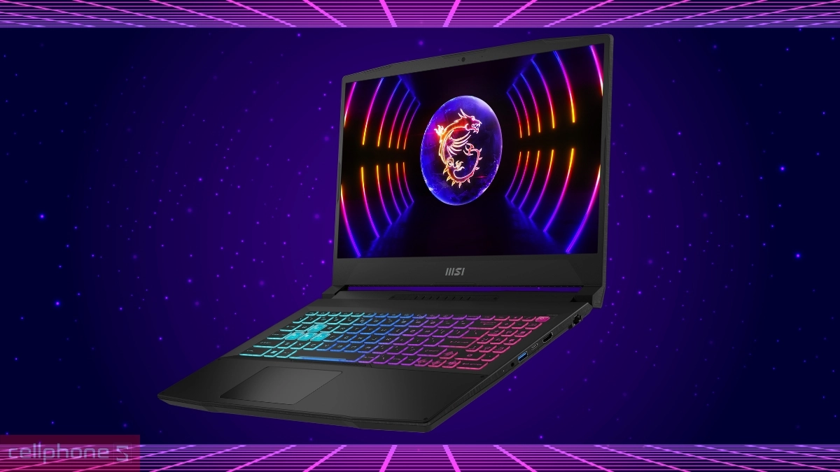 Bộ nhớ RAM, ổ cứng của laptop MSI Katana 15 B13UDXK-2412VN