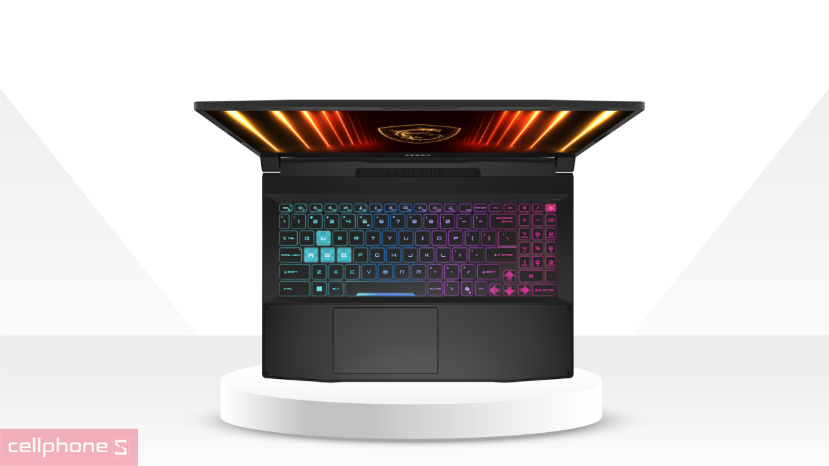 Laptop MSI Katana 15 HX B14WFK-025VN sở hữu thiết kế mạnh mẽ 