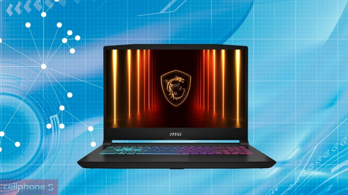 CPU - Card màn hình của laptop MSI Katana 15 HX B14WFK-294VN