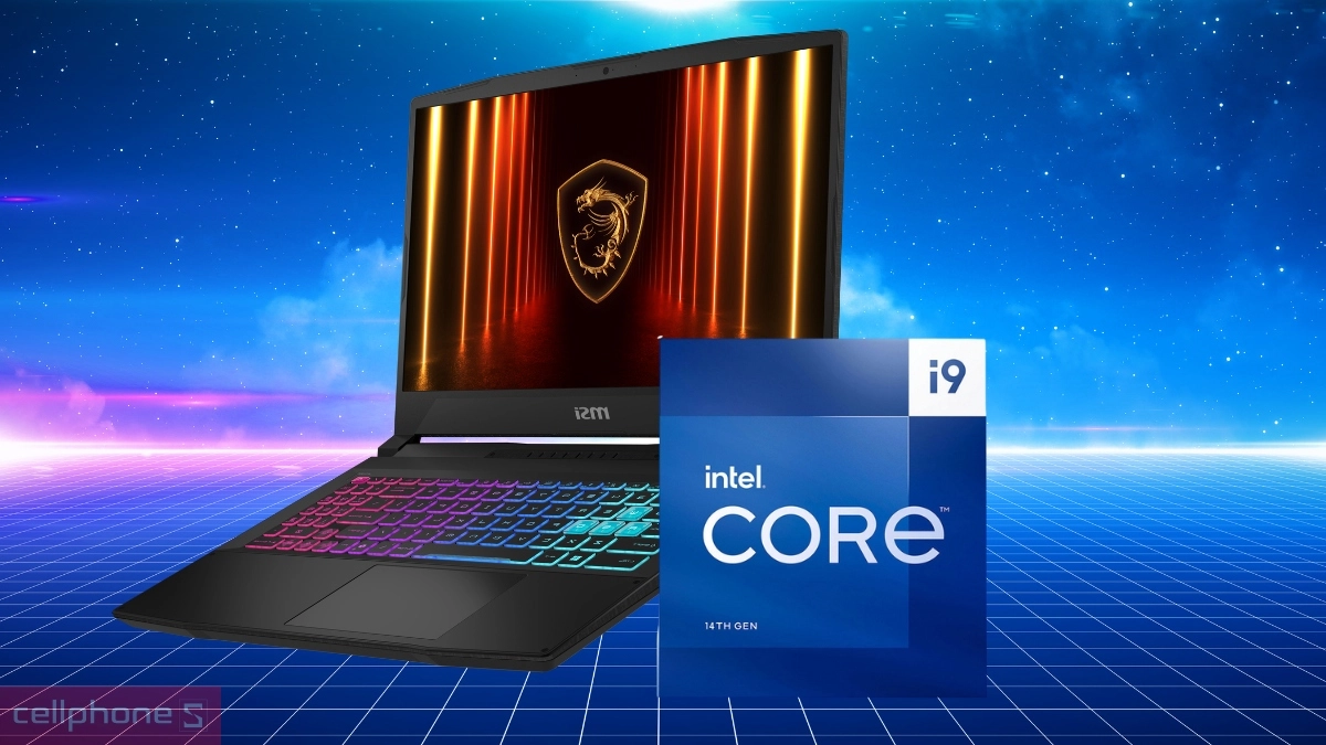 CPU, card đồ hoạ của laptop MSI Katana 15 HX B14WGK-022VN