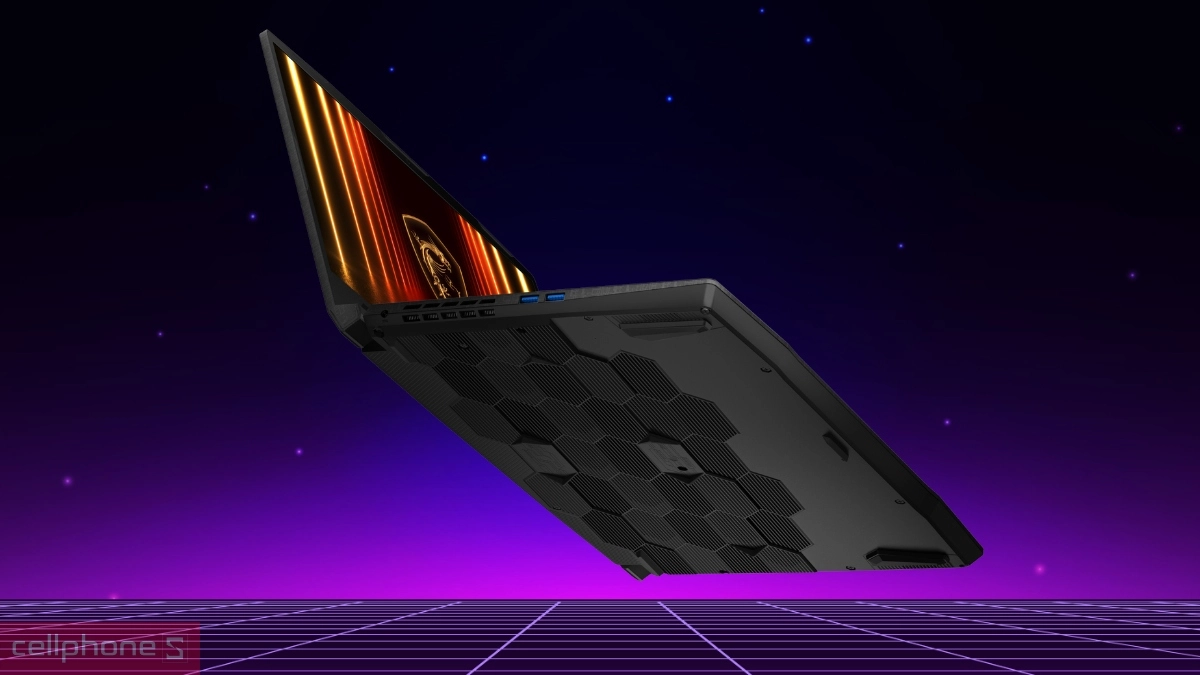 Tàn nhiệt của laptop MSI Katana 15 HX B14WGK-022VN