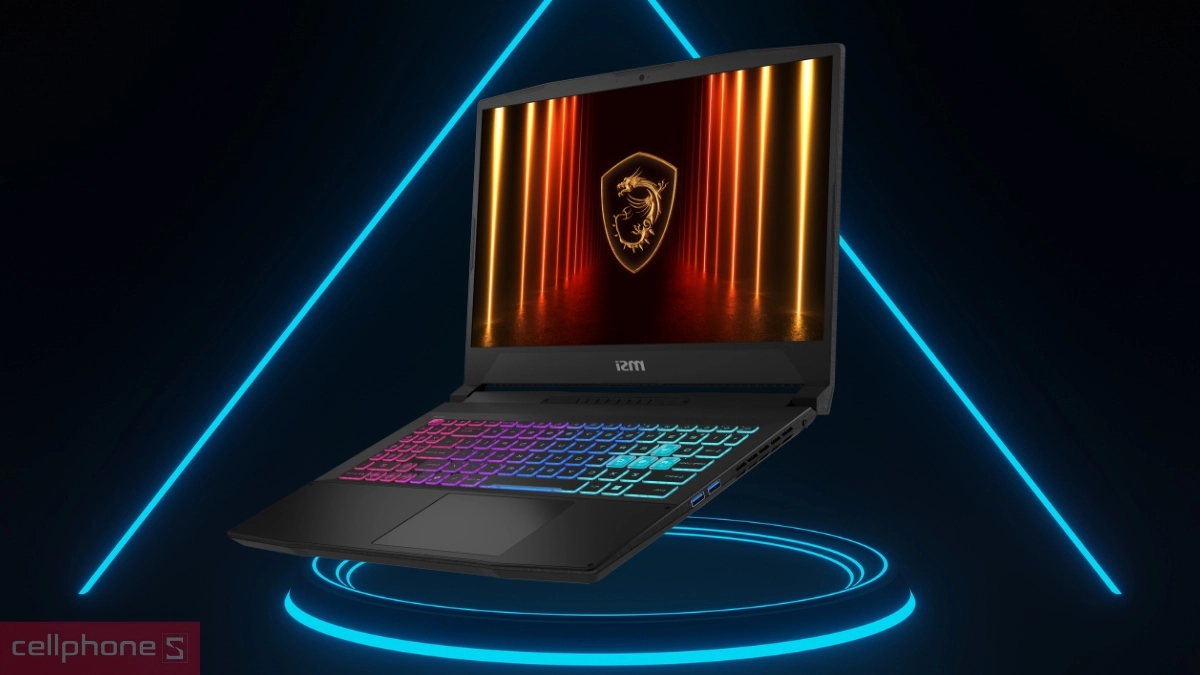 Thiết kế laptop MSI Katana 15 HX B14WGK-022VN