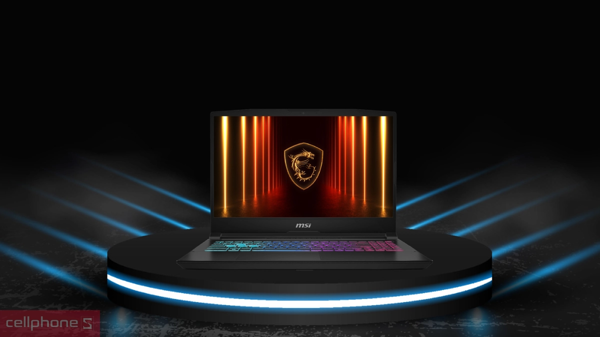 Màn hình, tần số quét của laptop MSI Katana 15 HX B14WGK-023VN