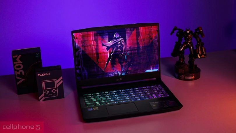 Dung lượng pin MSI Katana 15