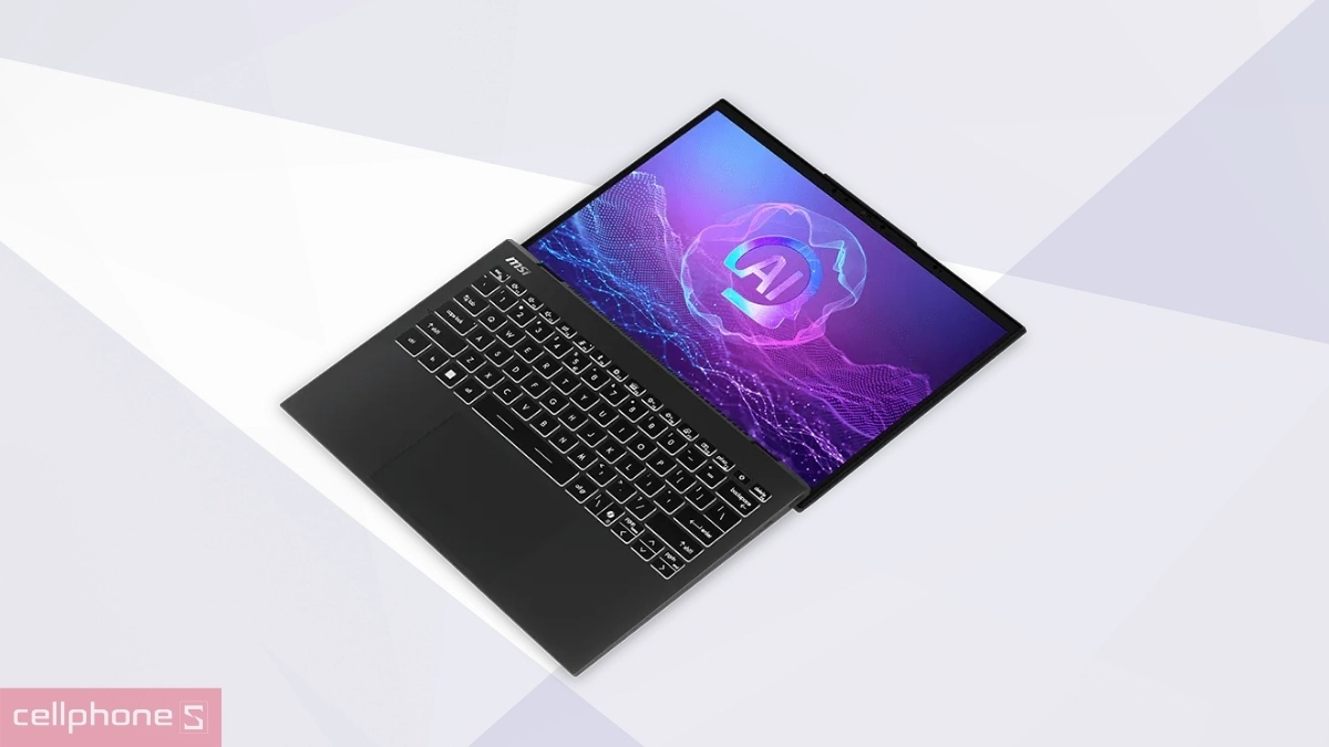 MSI Prestige 13 có thiết kế siêu mỏng nhẹ