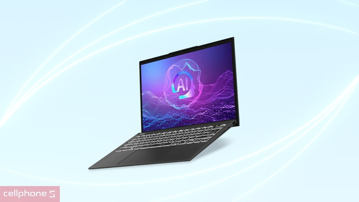 MSI Prestige 13 có tính năng AI hỗ trợ công việc