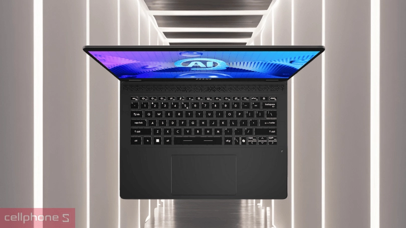 Thiết kế laptop MSI Prestige 14 AI Studio C1VEG-056VN