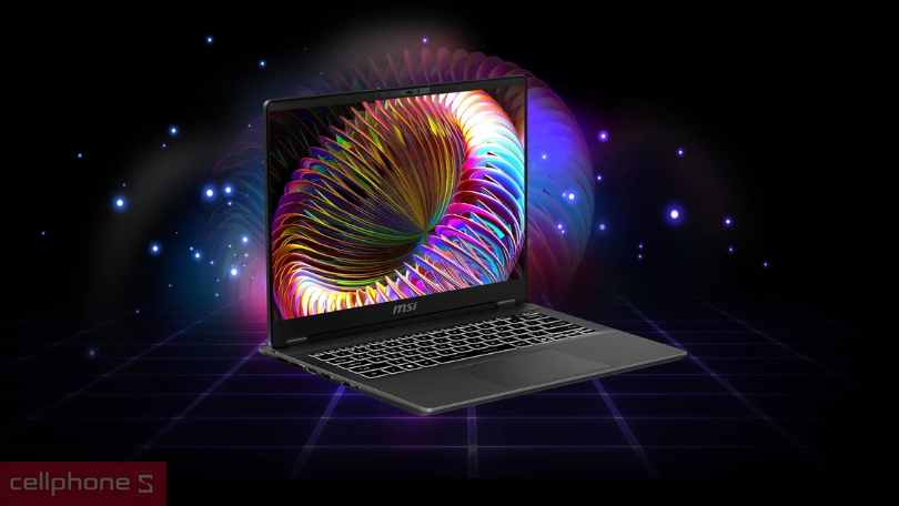 MSI Prestige 14 trang bị hình ảnh sắc nét Hình ảnh trên MSI Prestige 14