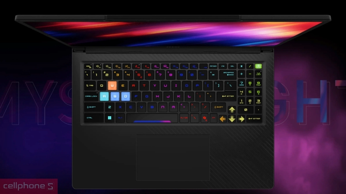 MSI Raider thiết kế góc cạnh, hoàn thiện kim loại cao cấp