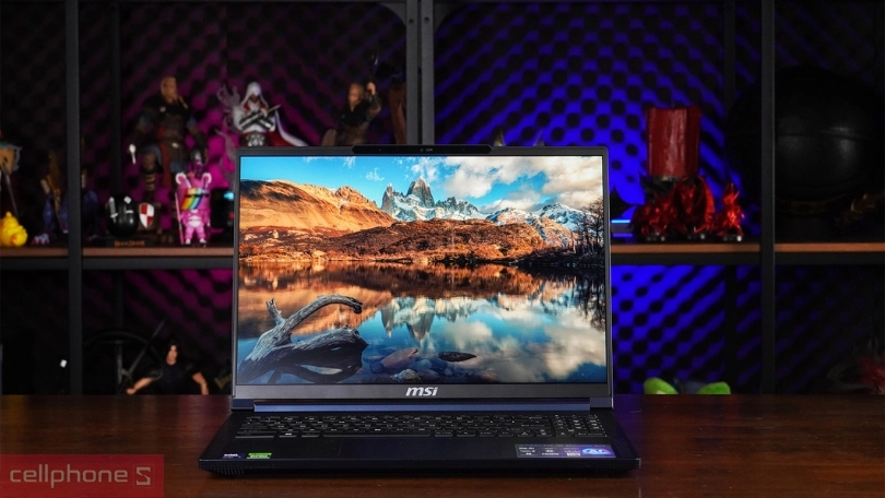 Cấu hình laptop MSI Stealth 16 AI Studio A1VGG-240VN