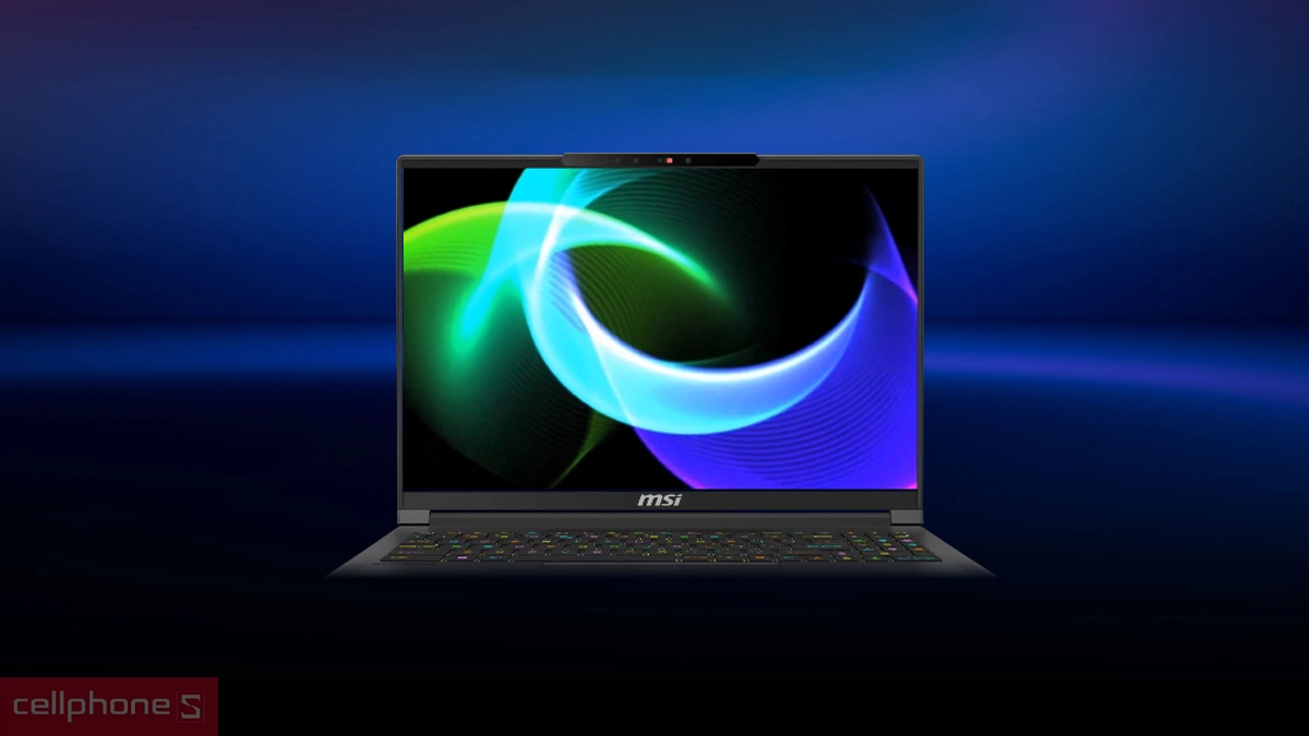 Màn hình, tần số quét của laptop MSI Stealth A16 AI+ A3XWFG-018VN Ryzen AI 9