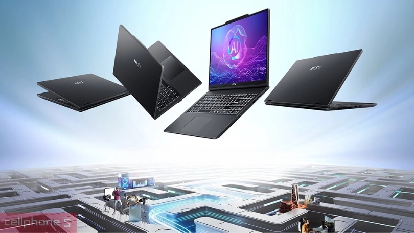 Phân loại các phiên laptop MSI Venture hiện có