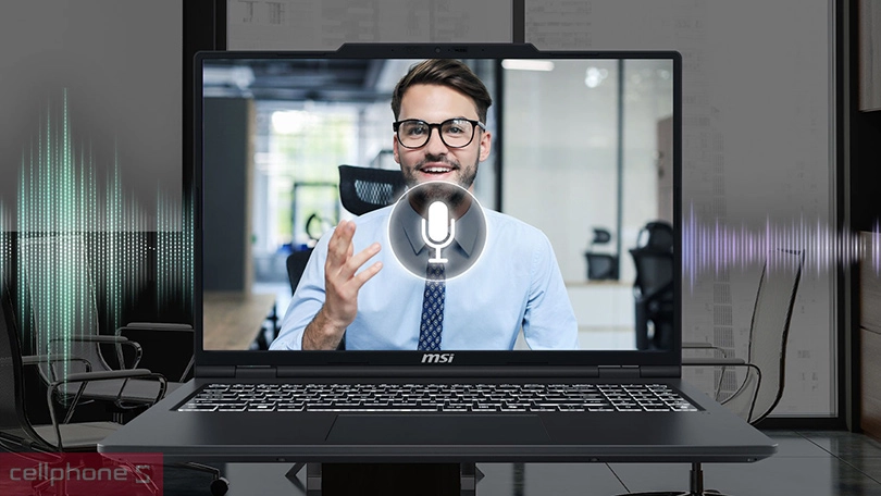 Thiết kế laptop MSI Venture A16 AI+ A3HMG-017VN Ryzen AI 7