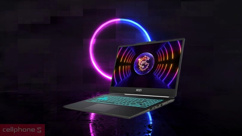 Thiết kế laptop MSI Cyborg 15 A12UCX-618VN