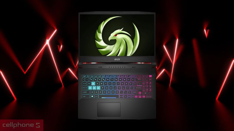 Thiết kế laptop MSI gaming Bravo 15 C7VFK-275VN