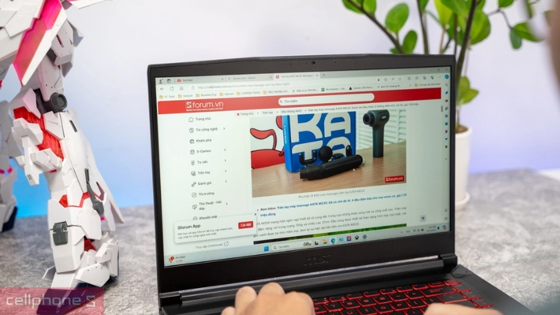 Laptop MSI Gaming GF63 Thin 11UC-1228VN