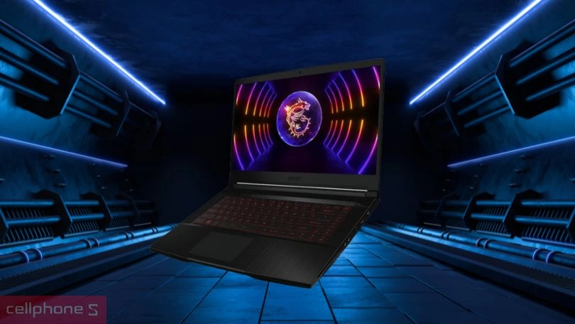 Thiết kế laptop MSI Gaming GF63 Thin 12UC-1006VN