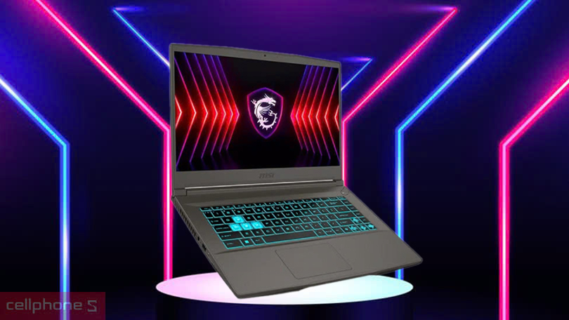 Thông số bộ nhớ RAM và ROM của laptop MSI Gaming Thin 15 B12UC-1416VN